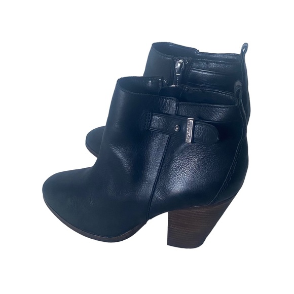 Coach Shoes - Coach black leather ankle bootie size 7.5 (SH11)